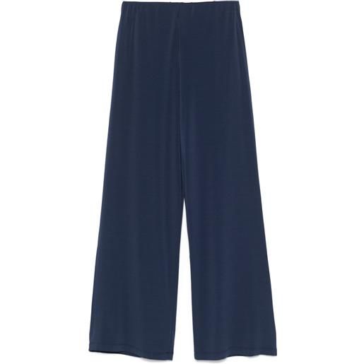 Le Tricot Perugia pantaloni in jersey - blu