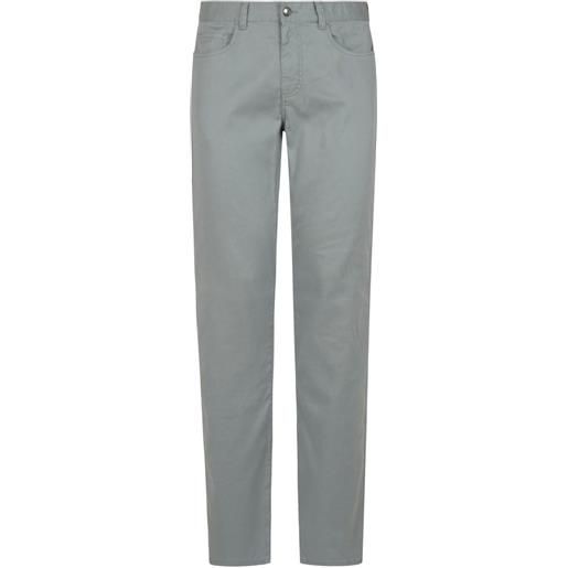 Canali pantaloni slim - grigio