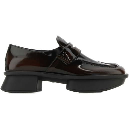 Prada mocassini in pelle - marrone