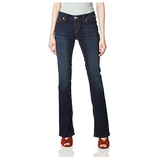 True Religion becca bootcut om core jeans, aggiornamento indaco, 33 donna