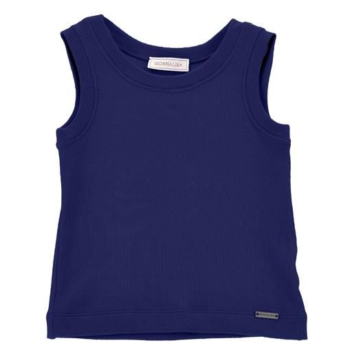 Monnalisa canotta basica a costine