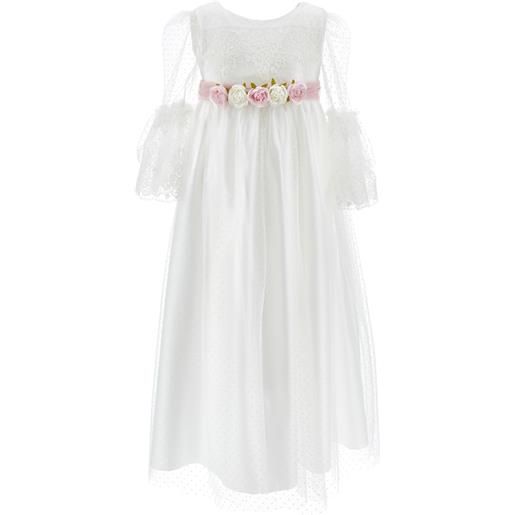 Monnalisa abito siviglia tulle pois