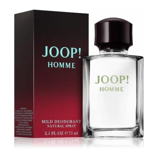 Joop homme perfumed deodorante in vetro natural spray da uomo 75 ml