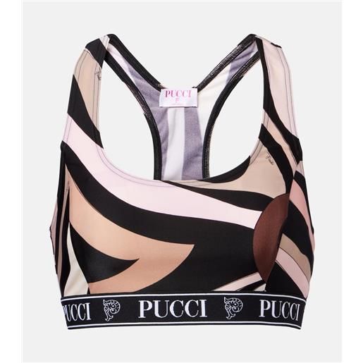 Pucci top sportivo con stampa