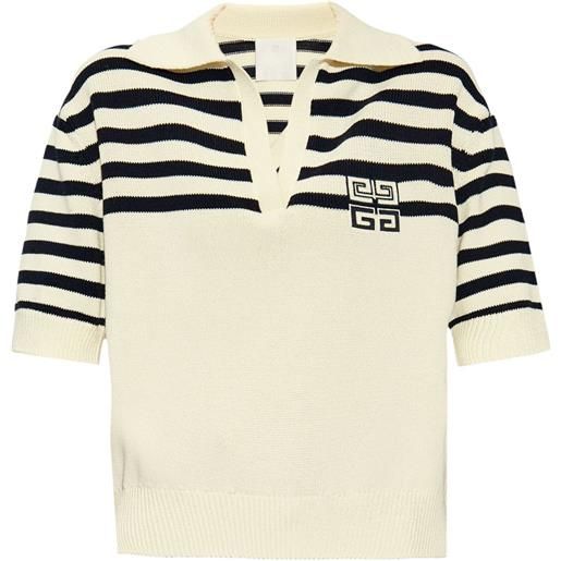 Givenchy logo polo sweater