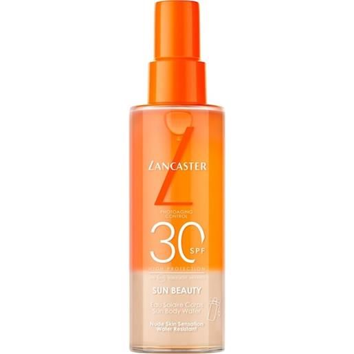Lancaster cura-del-sole sun-beauty. Acqua solare di bellezza per il corpo spf30 150 ml (146,67 € / 1 l)