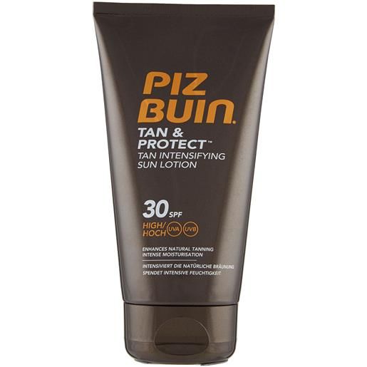 Piz buin lozione solare intensificatrice dell'abbronzatura tan & protect 30 spf prot. Alta 150 ml