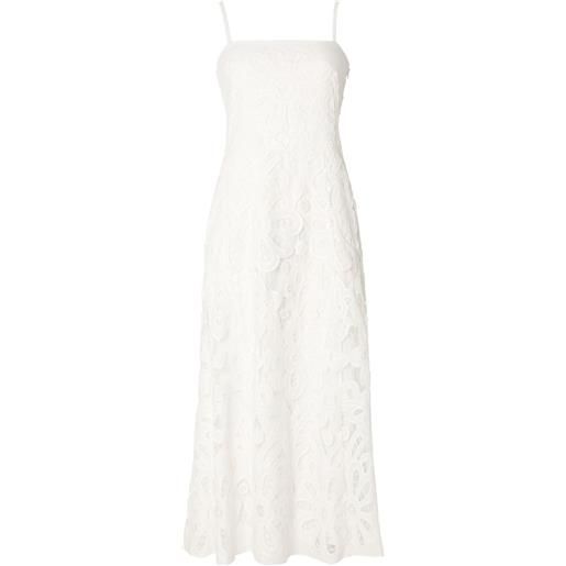Temperley London abito midi guinevere - bianco