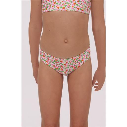 Ysabel Mora slip da bambina con stampa fiocchi e cuori