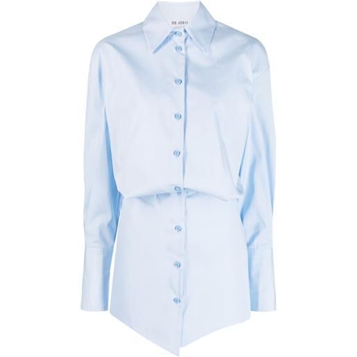 The Attico chemisier silvye corto - blu