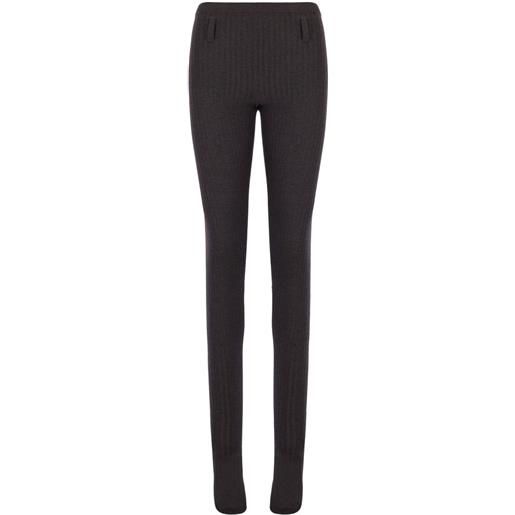 Prada collant a coste - grigio