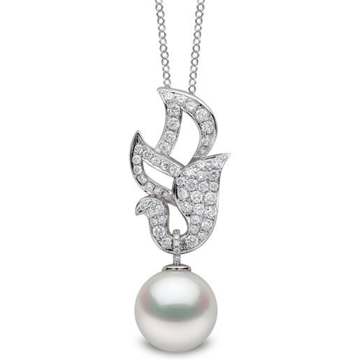 RIZILIA Pendente Rettangolare Con CZ - Design Moderno E Elegante, Placcato Oro Bianco - Foto 8