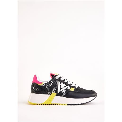 Gaudì sneaker running in pelle e nylon