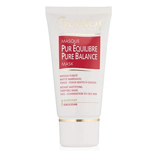 Guinot masque soin pur equilibre pure balance trattamento maschera facciale combination oily - 50 ml