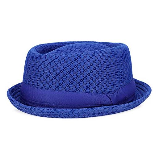 DongBao cappello da uomo trilby fedora cappello da spiaggia estivo cappello da golf cappello da jazz ripiegabile