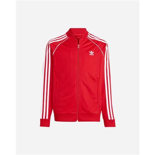 Adidas classic jr - felpa - rosso