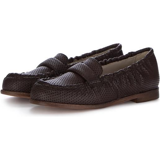PATRIZIA BONFANTI | mocassini hisa kite choco marrone