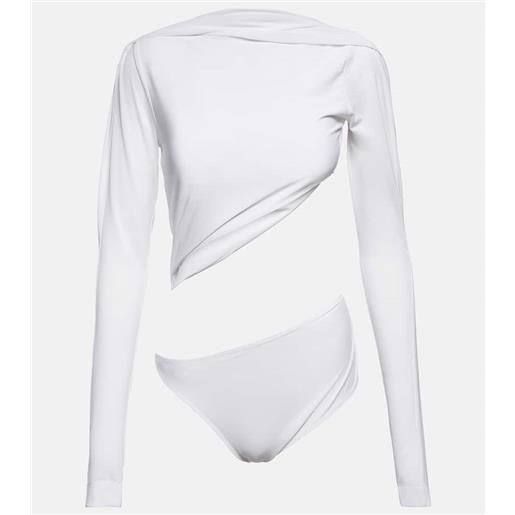 Jacquemus body le body carozzu in mesh