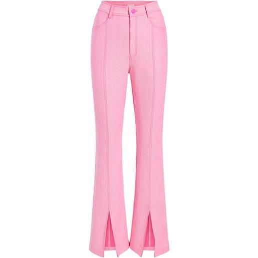 Cinq A Sept jeans a vita alta - rosa