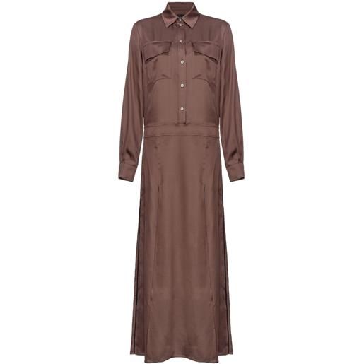 PINKO abito lungo - marrone