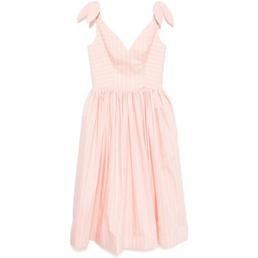 Stella Jean abito a righe - rosa