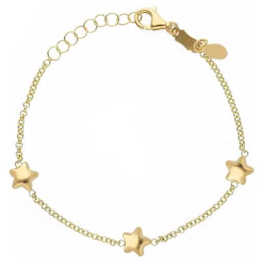 ORO&CO bracciale baby con charms a forma di stella