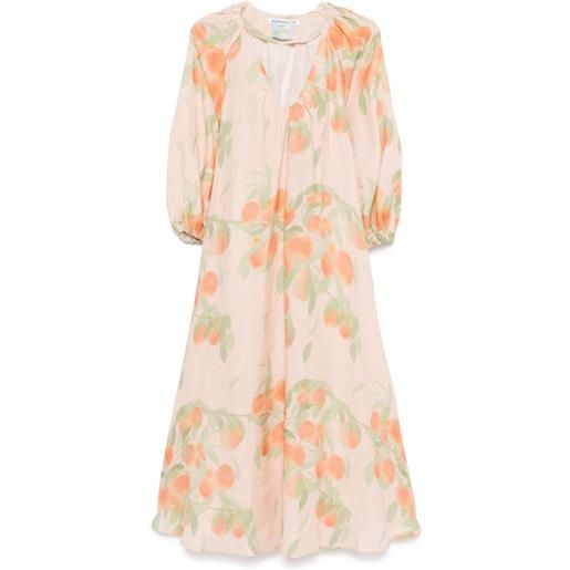 Bernadette abito lungo - arancione