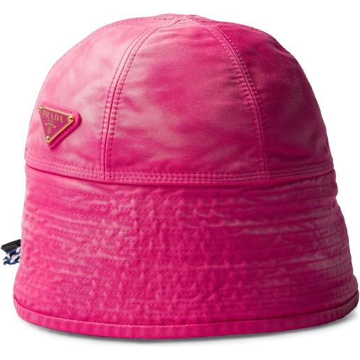 Prada cappello bucket in cotone - rosa