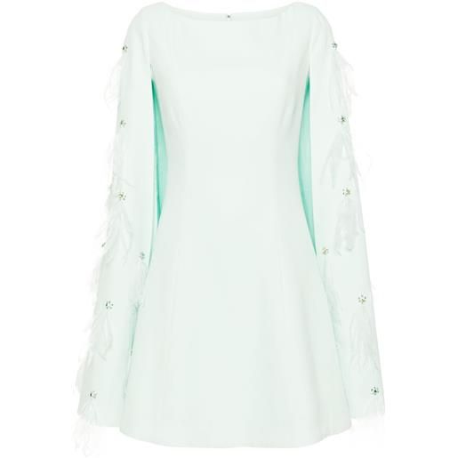 Huishan Zhang abito corto kaley - verde