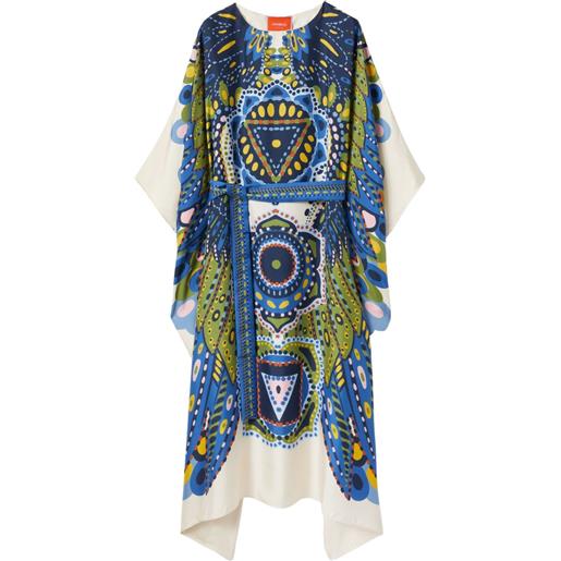 La DoubleJ abito placée lungo - toni neutri