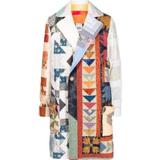 Bethany Williams cappotto doppiopetto con design patchwork - multicolore