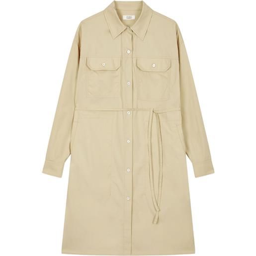 TOMBOY chemisier con bottoni - toni neutri