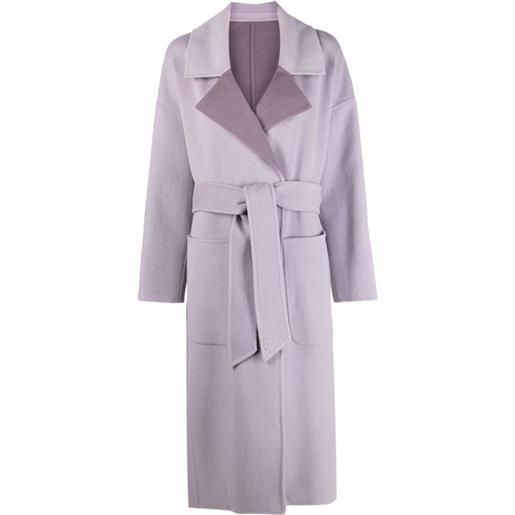 Calvin Klein cappotto a portafoglio reversibile - viola