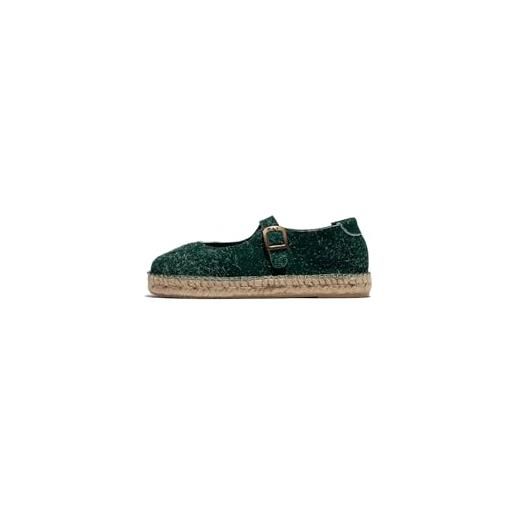 Fly London soik554fly, espadrille donna, green, 42 eu