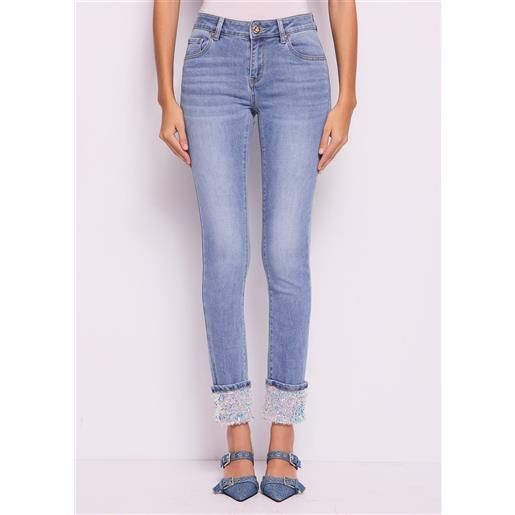 Denny Rose jeans skinny in cotone