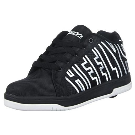 Heelys Classic Sneaker Con Ruote Per Bambini E Ragazzi - Tela, ABEC 3, Colore Sobrio - 3