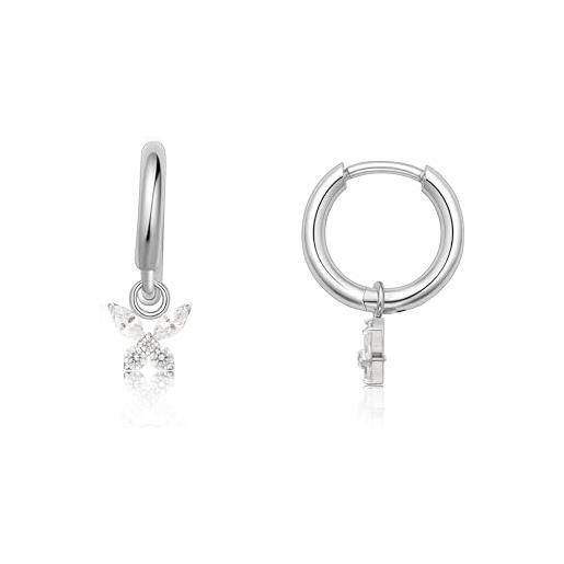 Orecchini A Cerchio In Titanio Limerencia - 8-14mm, Ipoallergenici, Leggeri, Per Orecchie Sensibili - Foto 8