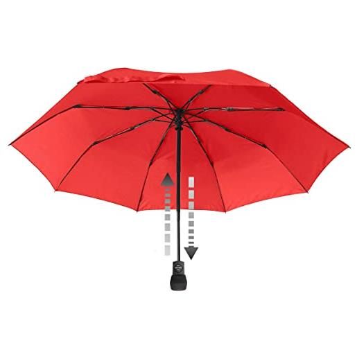 Euroschirm ombrello light trek automatic, rosso
