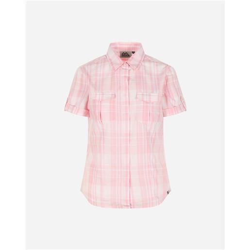 8848 mountain hike w - camicia - donna - rosa