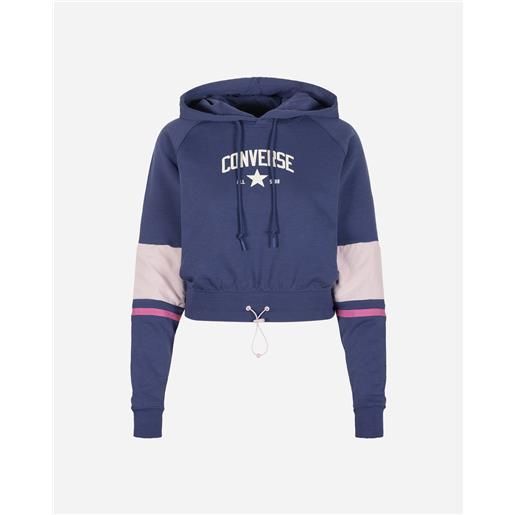 Converse logo w - felpa - donna - viola