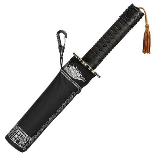 Pineeseatile katana samurai ombrello completo e resistente