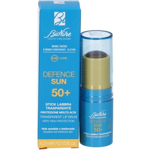 I.C.I.M. (BIONIKE) INTERNATION bio. Nike defence sun stick labbra trasparente spf 50+