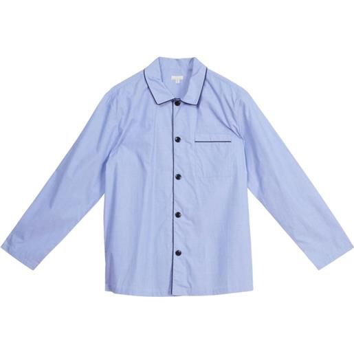 Fleur Du Mal pigiama in cotone - blu