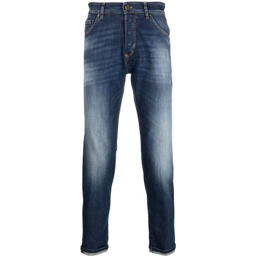 PT Torino jeans slim a vita media - blu