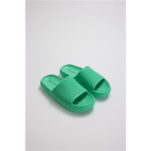 Ysabel Mora infradito da spiaggia extra comfort leggere e antiscivolo di colore verde