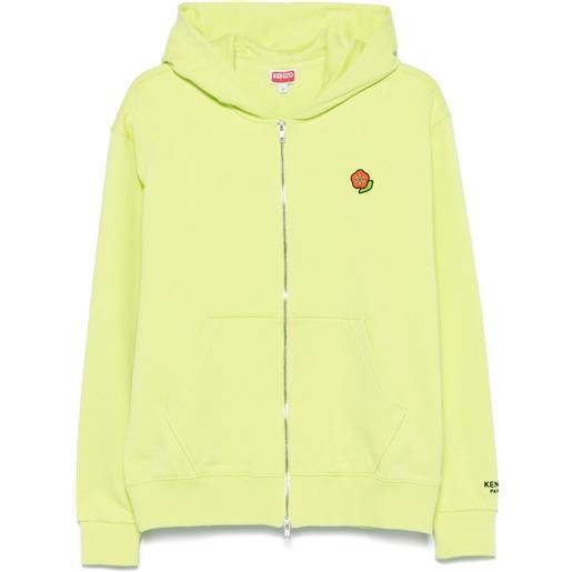 Kenzo felpa pop con cappuccio - verde