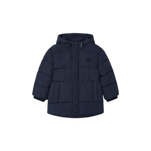 Mayoral giaccone lungo per bambini e ragazzi blue black 9 anni (134cm)