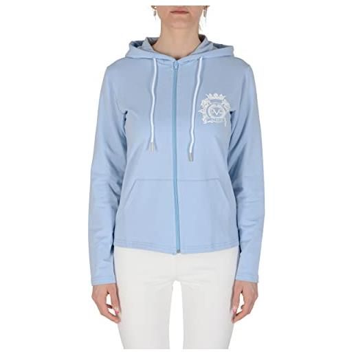 19V69 ITALIA eleana hoodie light blue