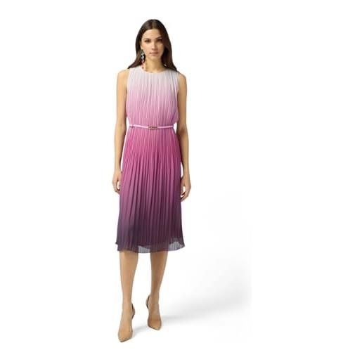 Oltre: vestito midi plissé sfumato rosa. 42 stagione primavera estate 2025. 