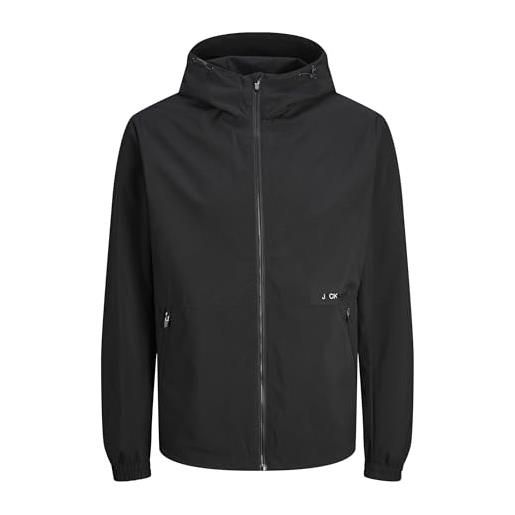 JACK & JONES jack&jones jjeurban - giacca corta da uomo, taglia l, colore: nero, nero, l